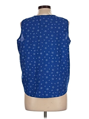 Basic Editions Sleeveless Blouse (view 2)