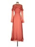 ASOS Design 100% Polyester Orange Cocktail Dress Size 4 - photo 2