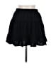Shein 100% Viscose Solid Black Casual Skirt Size 6 - photo 2