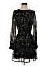 Dynamite 100% Polyester Floral Black Cocktail Dress Size XS - photo 1