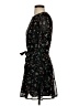 Dynamite 100% Polyester Floral Black Cocktail Dress Size XS - photo 5
