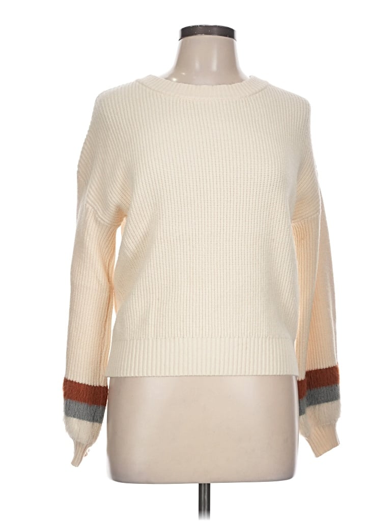 Pre-owned Heartloom Pullover Sweater In Ivory