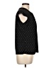 Worthington Polka Dots Black Short Sleeve Blouse Size L - photo 4