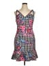 Guess Print Blue Cocktail Dress Size 14 - photo 1