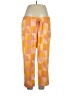 Any Body Color Block Orange Casual Pants Size XL - photo 1