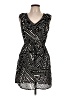 Bebop Polka Dots Black Cocktail Dress Size L - photo 1