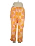Any Body Color Block Orange Casual Pants Size XL - photo 2