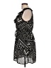 Bebop Polka Dots Black Cocktail Dress Size L - photo 5
