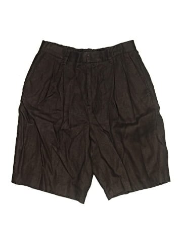 Madewell Relaxed Pleated Trouser Shorts in 100% Linen (view 1)