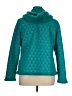 Faded Glory 100% Polyester Argyle Teal Jacket Size 1X - photo 2
