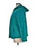 Faded Glory 100% Polyester Argyle Teal Jacket Size 1X - photo 5