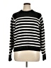 Gap Stripes Black Pullover Sweater Size XL - photo 1