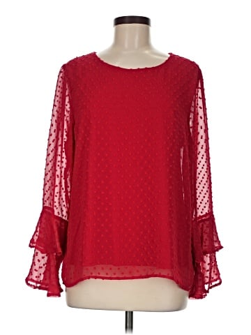 Tacera 3/4 Sleeve Blouse (view 1)