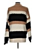 Mine 100% Acrylic Color Block Brown Pullover Sweater Size L - photo 2