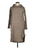 Assorted Brands 100% Polyester Gray Casual Dress Size M - photo 1