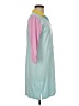Lands' End Color Block Teal Casual Dress Size M - photo 4