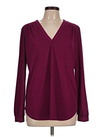 Ann Taylor Factory Long Sleeve Blouse (view 1)