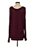 Bella Luxx Burgundy Long Sleeve Top Size XS - photo 2