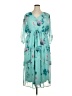 Three Sixty Five 100% Polyester Teal Casual Dress Size XL (petite) - photo 1