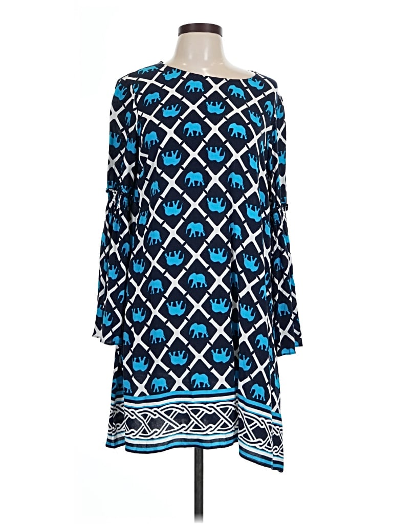 Pre-owned Crown & Ivy Casual Dress In Blue