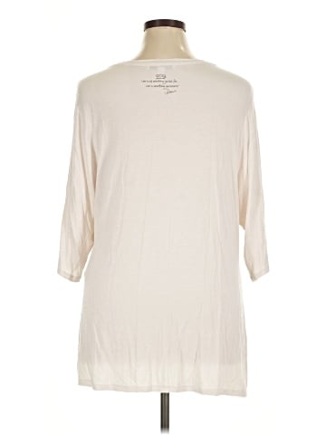 Peace Love World 3/4 Sleeve Top (view 2)