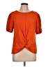 Fortune + Ivy Orange Short Sleeve Top Size L - photo 1