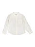 Armani Junior Solid Ivory Long Sleeve Button-Down Shirt Size 6 - photo 1