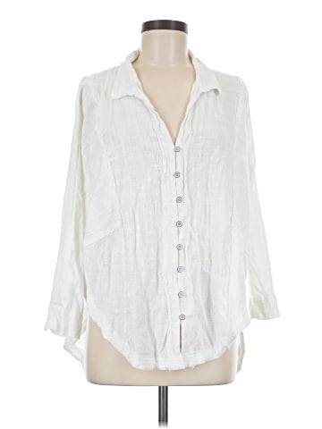 We the Free 3/4 Sleeve Button-Down Shirt (view 1)