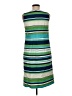 Talbots Stripes Green Casual Dress Size 6 - photo 2