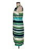 Talbots Stripes Green Casual Dress Size 6 - photo 5