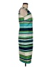 Talbots Stripes Green Casual Dress Size 6 - photo 4
