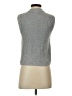 Open Edit 100% Cotton Gray Vest Size XXS - photo 2