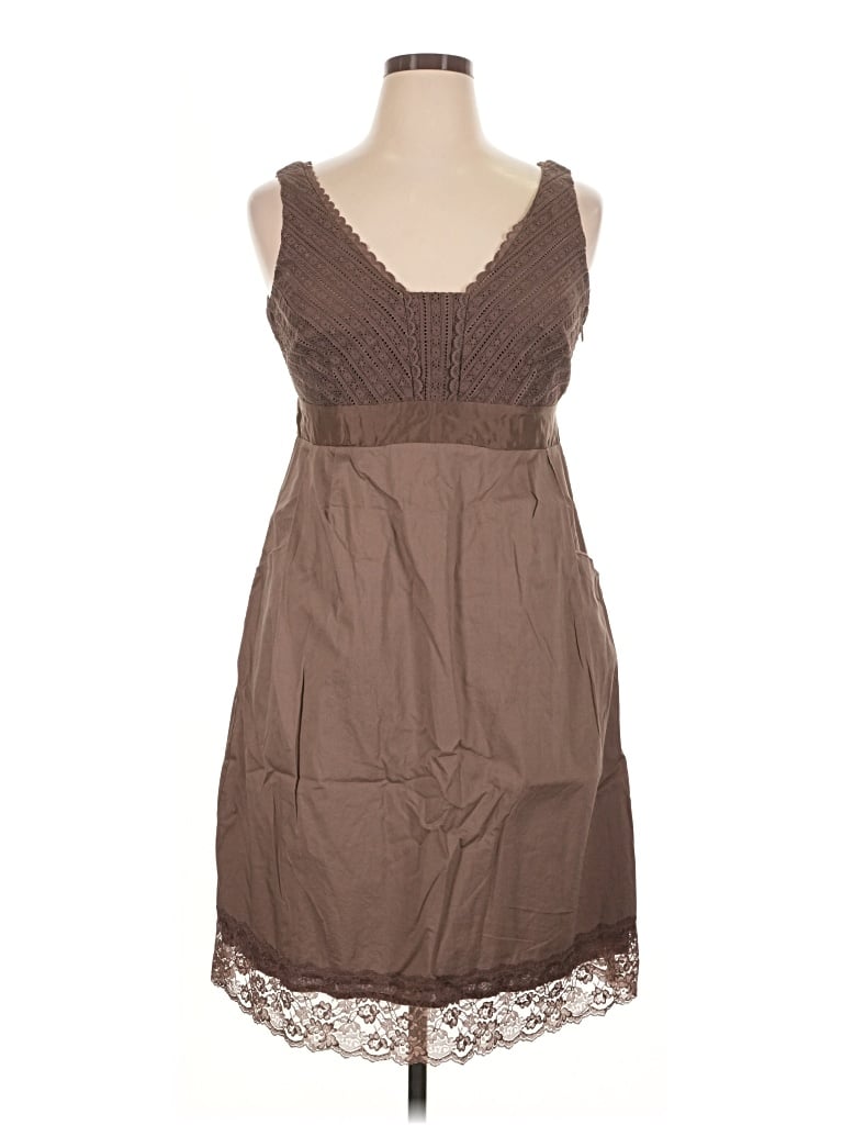Pre-owned Moulinette Soeurs Casual Dress In Brown