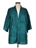 Shein 100% Polyester Teal Kimono Size L - photo 1