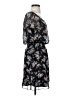 Express 100% Polyester Floral Black Cocktail Dress Size XS - photo 4