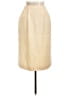 Lloyd Williams 100% Wool Solid Tan Ivory Casual Skirt Size 10 - photo 1