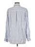 Rails Stripes Blue Long Sleeve Button-Down Shirt Size M - photo 2