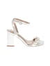 Lulus White Sandals Size 7 1/2 - photo 1