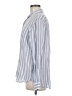 Rails Stripes Blue Long Sleeve Button-Down Shirt Size M - photo 5