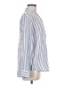 Rails Stripes Blue Long Sleeve Button-Down Shirt Size M - photo 4