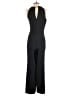 Donna Ricco Solid Black Jumpsuit Size 6 - photo 2