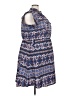 Speed Control 100% Polyester Paisley Blue Casual Dress Size 3X - photo 4