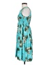 Sunny Tropical Teal Casual Dress Size S (estimated) - photo 5