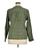 Orvis 100% Cotton Tweed Green Long Sleeve Blouse Size XL - photo 2