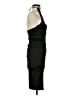 Cache 100% Polyester Solid Black Cocktail Dress Size 2 - photo 4