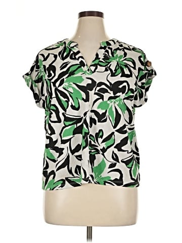 Fred David Short Sleeve Blouse (view 1)