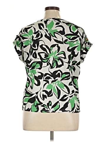 Fred David Short Sleeve Blouse (view 2)