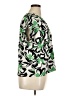 Fred David Green Short Sleeve Blouse Size XL - photo 4