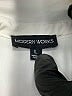 Modern Works 100% Polyester Ivory 3/4 Sleeve Blouse Size L - photo 7