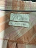J.Crew Plaid Orange 3/4 Sleeve Button-Down Shirt Size 10 - photo 7